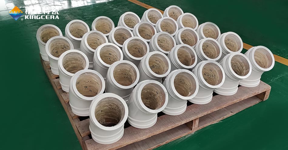 ARZ增强氧化锆陶瓷内衬泵车弯头